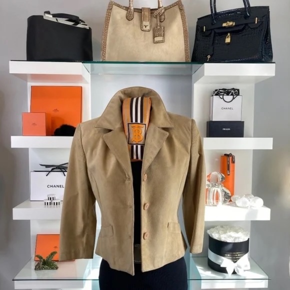 🆕 Burberry TB skinny scarf - Picture 6 of 8